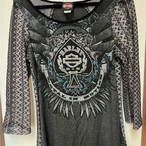 Harley Davidson Women's XL Top